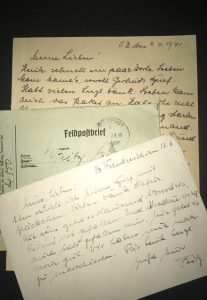 Feldpostbriefe von Onkel Fritz