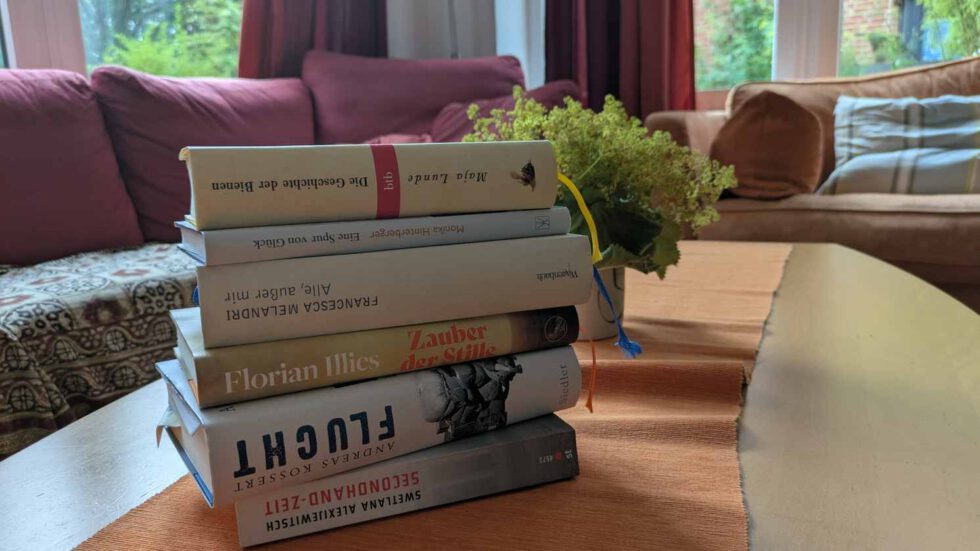 Bücherstaüel im LeNa-Gemeinschaftsraum