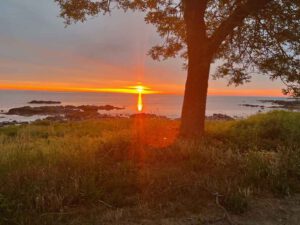 Sonnenuntergang an der Ostsee