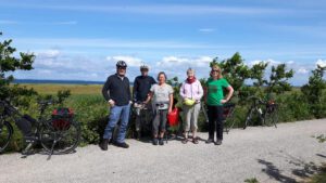 LeNa-Radelgruppe auf Bornholm