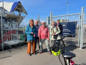 Warten auf die Fähre nach Bornholm